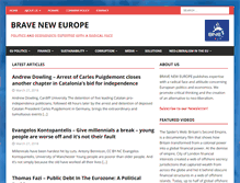 Tablet Screenshot of braveneweurope.com